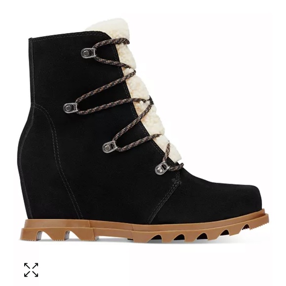 Sorel Joan of Arctic Wedge III Black size 8.5 - Picture 2 of 7